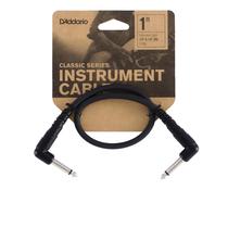 Cabo de guitarra D'Addario Planet Waves, ângulo reto de 1/4 de polegada, 30 cm