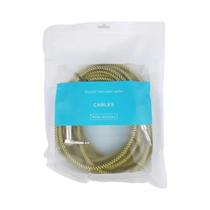 Cabo De Guitarra De Nylon Premium 3M 6M 10M 1/4 Polegada Cabo De Instrumento Super Durável Para