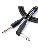 Cabo De Guitarra Ninja L Cable 0,20 Mm Conector P10/p10 90 10ft 3,05 Metro Preto