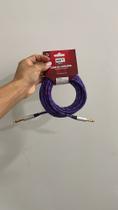Cabo de Guitarra Profissional P10 para P10 de Nylon 5 Metros - internacional