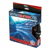 Cabo De Guitarra Sparflex Nitro 100 Plug Noiseless 5 Metros Preto Cabo De Guitarra Sparflex Nitro 100 Plug Noiseless 5 Metros Preto