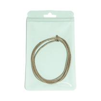 Cabo De Guitarra Vintage De Metal Trançado De Núcleo Único 22AWG, Cabo Blindado Para Guitarra Baixo