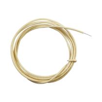 Cabo De Guitarra Vintage Estilo Vintage Com Revestimento De Tecido Encerado Branco Preto Amarelo 22