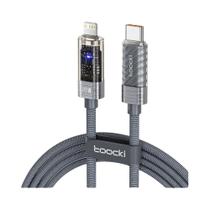 Cabo De Iluminação USB De 20W Com Indicador LED Transparente Tipo C Para IOS Para iPhone 14 13 12 Cabo De Iluminação USB De 20W Com Indicador LED Transparente Tipo C Para IOS Para iPhone 14 13 12