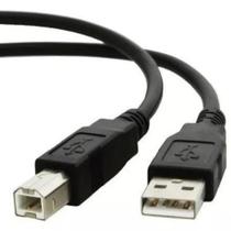 Cabo De Impressora 3 Metros Usb 2.0 Cor Preto