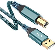 Cabo de impressora sweguard 4,5 m USB 2.0 A a B de alta velocidade