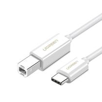 Cabo De Impressora Ugreen Usb A P/Usb C 1 Metro Branco