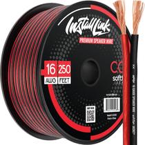 Cabo de instalação do cabo de alto-falante 16 AWG Gauge CCA 76,2 m