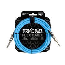 Cabo de instrumento Ernie Ball 1/4 Mono Blue 3m