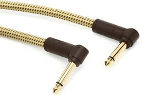 Cabo de instrumento Fender Deluxe Series Angle/Angle Tweed 90cm