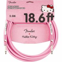 Cabo de instrumento Fender Hello Kitty Cabo de guitarra de 5,7 m rosa