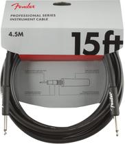 Cabo de instrumento Fender Professional Series 15 pés preto