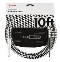 Cabo de instrumento Fender Professional Series 3m Guitar Checkerboard Cabo de instrumento Fender Professional Series 3m Guitar Checkerboard