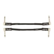 Cabo de instrumento Fender Professional Series de 15 cm, pacote com 2