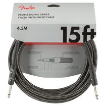 Cabo de instrumento Fender Professional Series Tweed de 15 pés