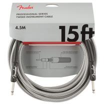 Cabo de instrumento Fender Professional Series Tweed de 15 pés