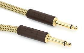 Cabo de instrumento: guitarra Fender Deluxe Series, 1,5 m, tweed