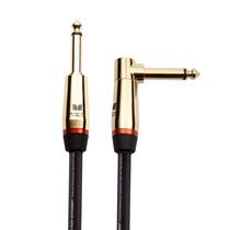 Cabo de instrumento Monster Prolink Rock 6,4 m de ângulo reto para reto Cabo de instrumento Monster Prolink Rock 6,4 m de ângulo reto para reto