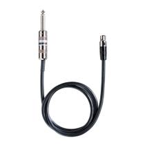 Cabo de instrumento Shure WA302 de 0,75 m, 4 pinos, conector mini a 1/4 Cabo de instrumento Shure WA302 de 0,75 m, 4 pinos, conector mini a 1/4