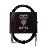 Cabo de instrumentos TECNIFORTE 3,05 metros P10 X P10 Reto / L Níquel GORILLA Kong