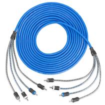 Cabo de interconexão de áudio RCA para áudio automotivo NVX XIV45 5m 4-Ch