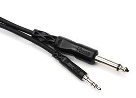 Cabo de interconexão HOSA CMP-103 1/4 TS para 3,5 mm TRS Mono 1m