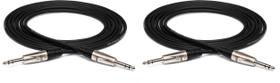 Cabo de interconexão HOSA HSS-001.5 Pro Balanced de 1,5 pés (pacote com 2)