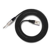 Cabo de interconexão Hosa HSX-015 Pro Balanced 1/4 TRS para XLR3M