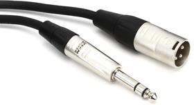 Cabo de interconexão Hosa HSX-020 Pro Balanced TRS 1/4 de 20 pés para XLR3 Cabo de interconexão Hosa HSX-020 Pro Balanced TRS 1/4 de 20 pés para XLR3