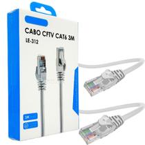 Cabo de Internet CAT6 Rede Ultra Veloz Alta Qualidade LE311 LE312 LE313 LE314 LE315 LE316 LE317