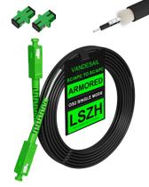 Cabo de Internet de fibra óptica VANDESAIL 30m SC/APC SC para SC