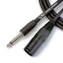 Cabo de Ligação Santo Angelo Ninja NM-B 03FT / 0,91m - P10 / XLR(m) - Santo Ângelo