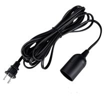 Cabo de luz pendente suspenso Simple Deluxe de 15 pés com soquete E26 Cabo de luz pendente suspenso Simple Deluxe de 15 pés com soquete E26