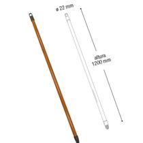 Cabo De Madeira Para Vassoura Com Rosca 1,20 m 22mm Arqplast Cabo De Madeira Para Vassoura Com Rosca 1,20 m 22mm Arqplast