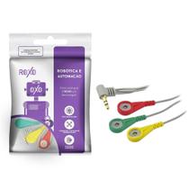 Cabo De Medição Para Módulo Cardíaco Ad8232 - Roxo Cabo De Medição Para Módulo Cardíaco Ad8232 - Roxo