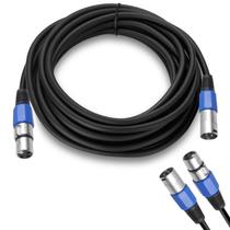 Cabo De Microfone Balanceado Xlr Macho Fêmea Mxt - 10 Metros