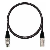 Cabo de microfone balanceado xlr xlr kato k2 7 metros preto