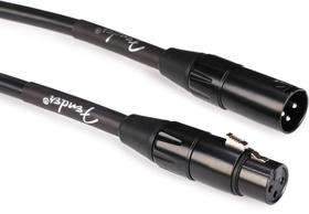 Cabo de microfone Fender Professional Series XLR 15 pés preto Cabo de microfone Fender Professional Series XLR 15 pés preto