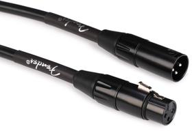 Cabo de microfone Fender Professional Series XLR 3m Preto Cabo de microfone Fender Professional Series XLR 3m Preto