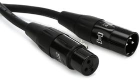 Cabo de microfone Hosa HMIC-010 Pro, XLR3F a XLR3M, 3m