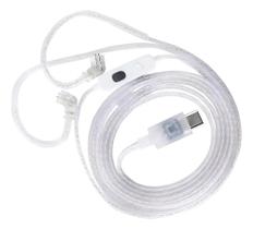 Cabo de microfone Kz USB-C ZSN/ ZS10 Pro/ EDX Pro/ ZSX/ ZVX/ Castor Cabo de microfone Kz USB-C ZSN/ ZS10 Pro/ EDX Pro/ ZSX/ ZVX/ Castor