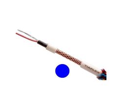 Cabo de Microfone Noiseless Têxtil 2 x 0,30mm² Tiaflex AZUL - Metro (Selecione o Tamanho) Cabo de Microfone Noiseless Têxtil 2 x 0,30mm² Tiaflex AZUL - Metro (Selecione o Tamanho)