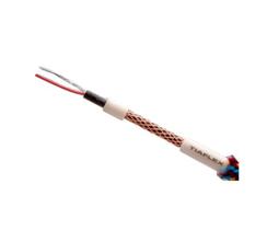 Cabo de Microfone Noiseless Têxtil 2 x 0,30mm² Tiaflex - Rolo 100 metros