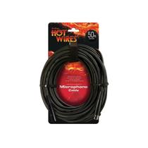Cabo de Microfone OnStage Hot Wires XLR 15m Cabo de Microfone OnStage Hot Wires XLR 15m