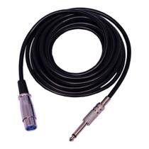 Cabo de Microfone P10 M X Cannon F Cabo de Microfone P10 M X Cannon F