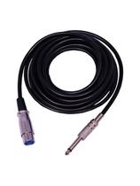 Cabo De Microfone P10 Macho X Cannon Femea