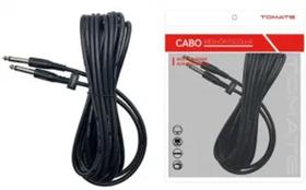 Cabo de Microfone P10 para P10 de 5 Metros - Tomate MCB-011
