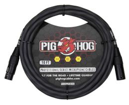 Cabo de microfone Pig Hog PHMH10GR Série Hex 3m XLR - XLR