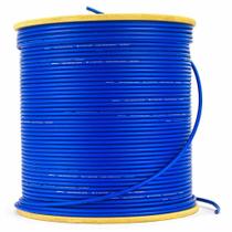 Cabo de Microfone Profissional 2x0,30 Azul - 100 Metros