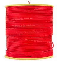 Cabo de Microfone Profissional 2x0,30 Vermelho - 4 Metros